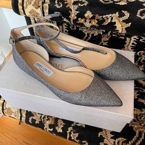 Authentic Jimmy Choo Lucy flats